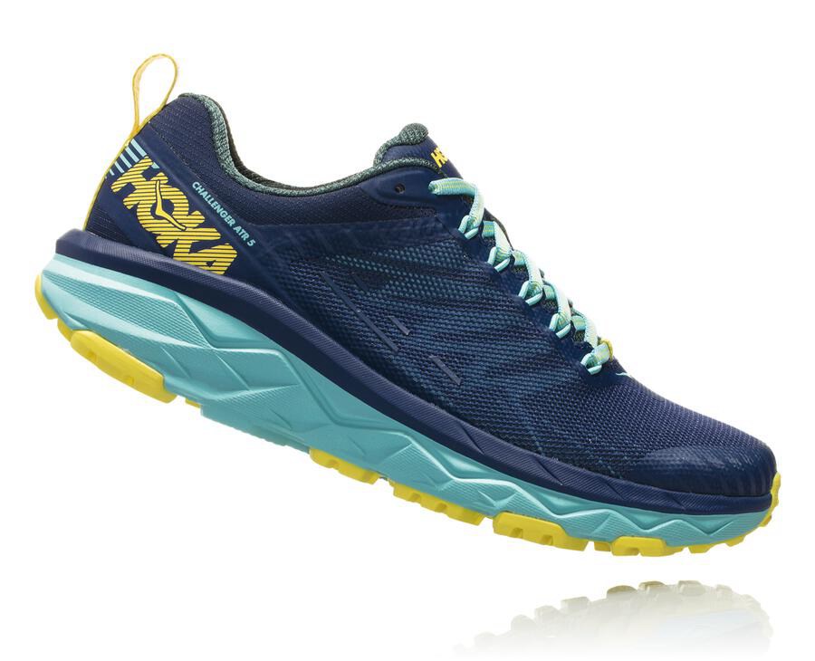 Hoka One One トレイルシューズ レディース 青 - チャレンジャー ATR 5 - MA2053864